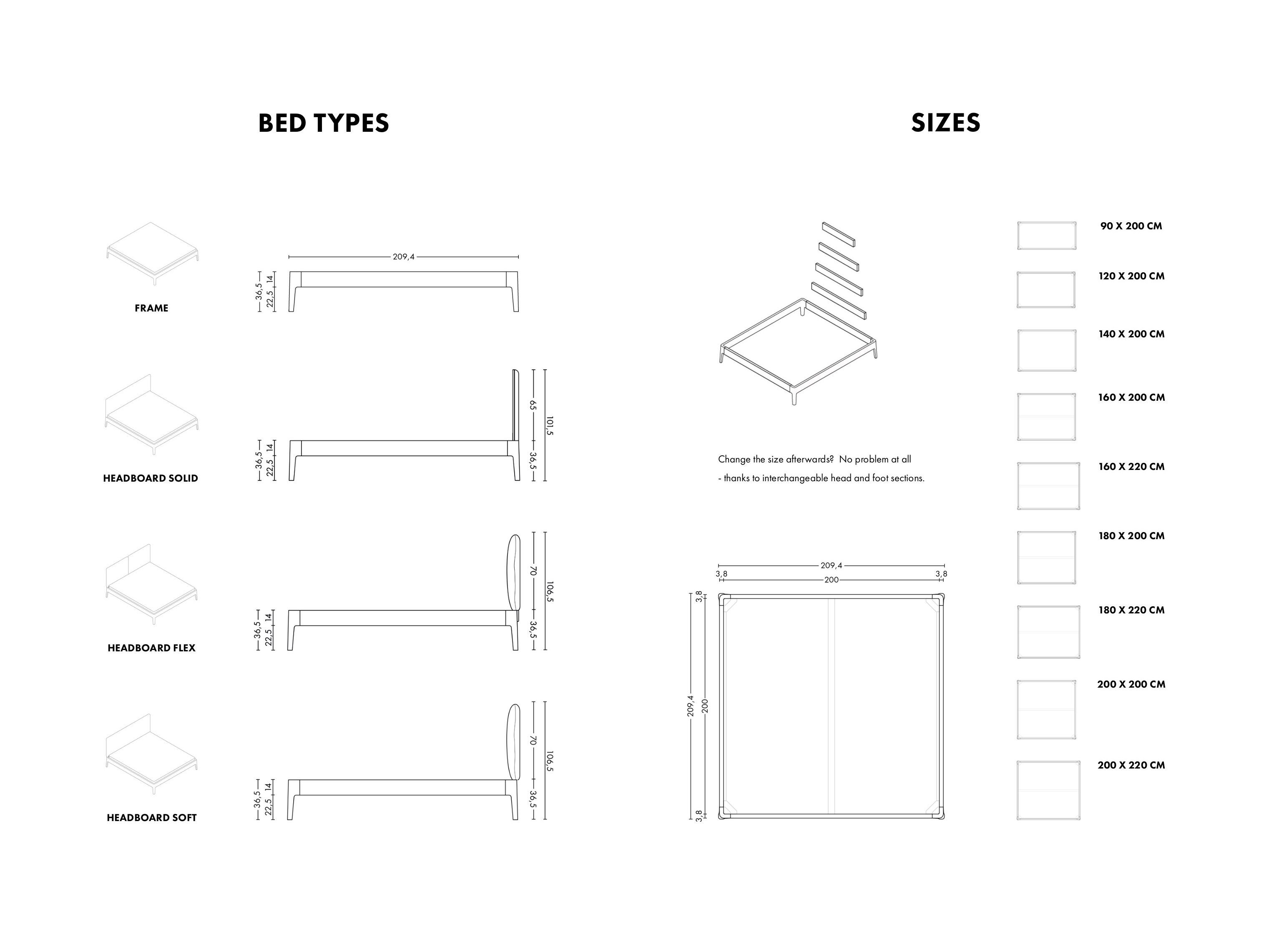 Деревянная кровать Noah Living белье ARCH-00025901 - Вид №1