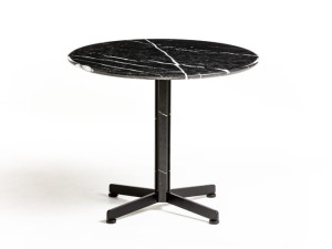 Круглый мраморный журнальный столик