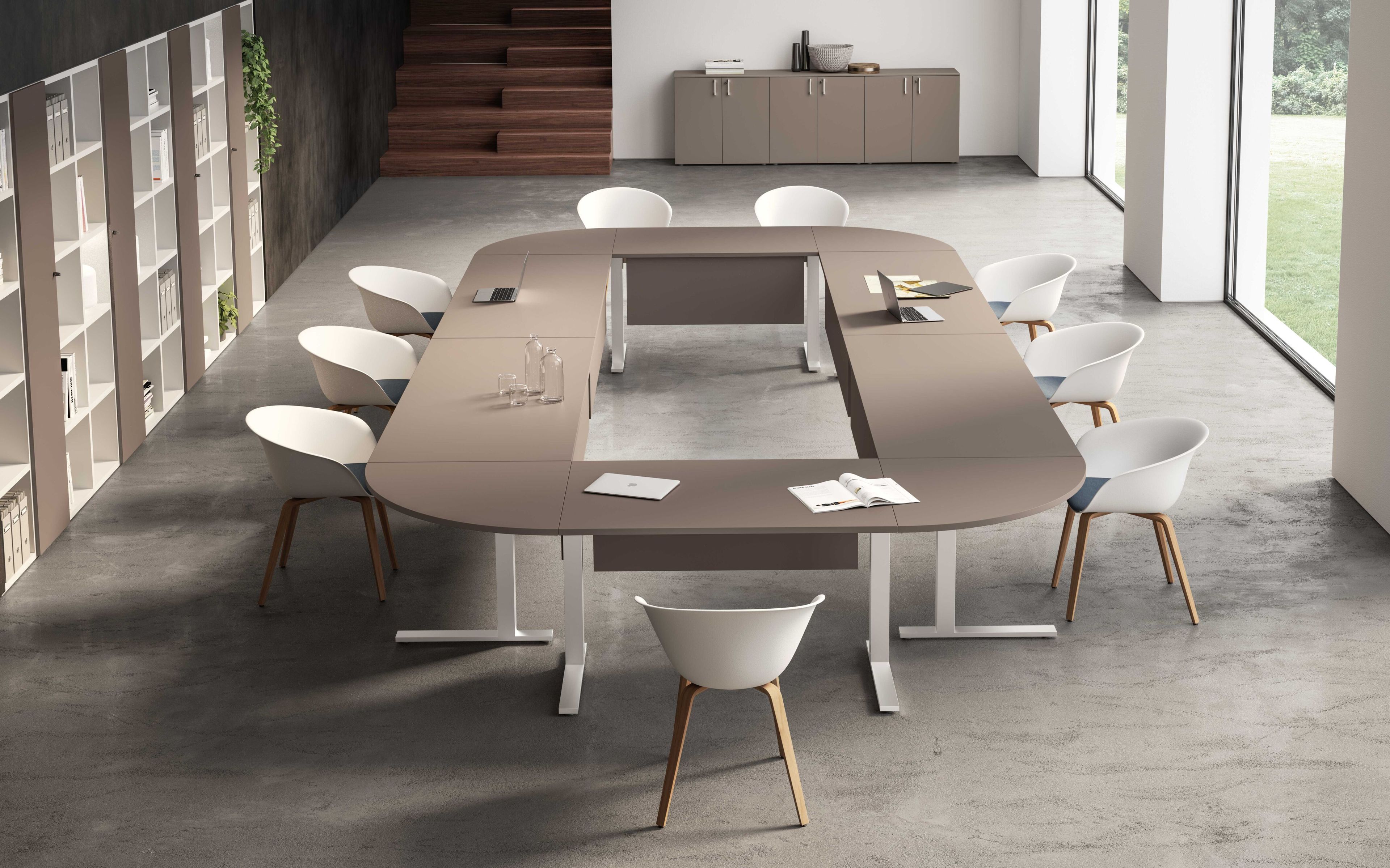 Стол / Стол для совещаний с меламиновой столешницей About Office Funny ARCH-00150211 - Вид №3