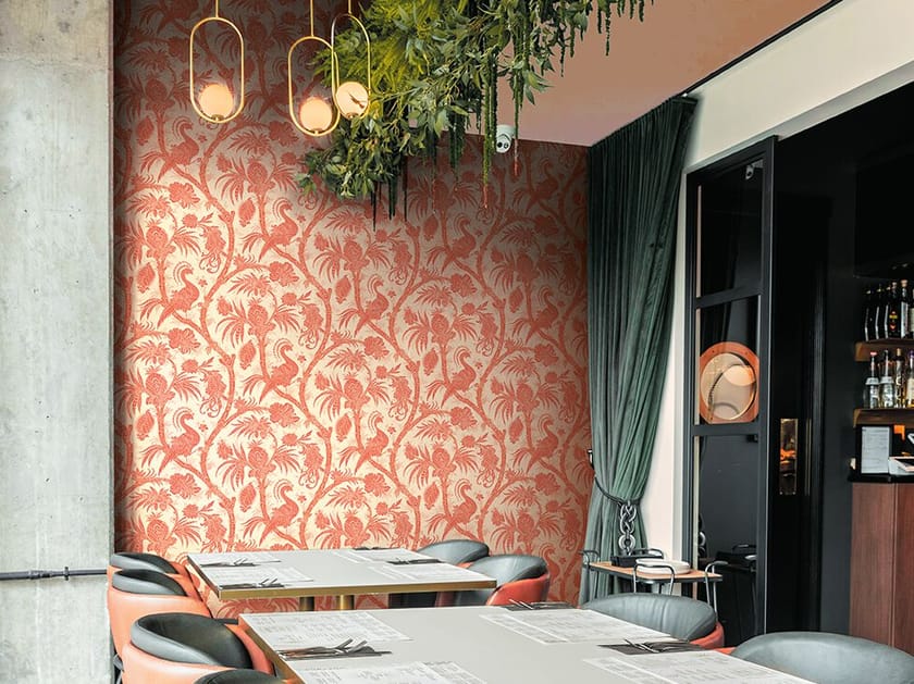 Цветочные узоры нетканые обои Jannelli&Volpi SCALAMANDRÉ ARCH-00031196