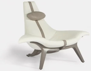 MORADA Кожаное кресло с подголовником