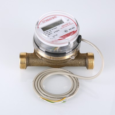 VLF-15U-IRS Водосчетчик универсальный с проводными и беспроводными интерфейсами передачи данных Valtec 1/2", 110 мм, RS 485  - Вид №16