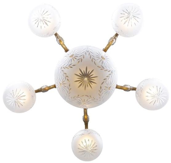 Patinas Lighting Люстра из латуни ручной работы Pecs sun-id-1393930 - Вид №2