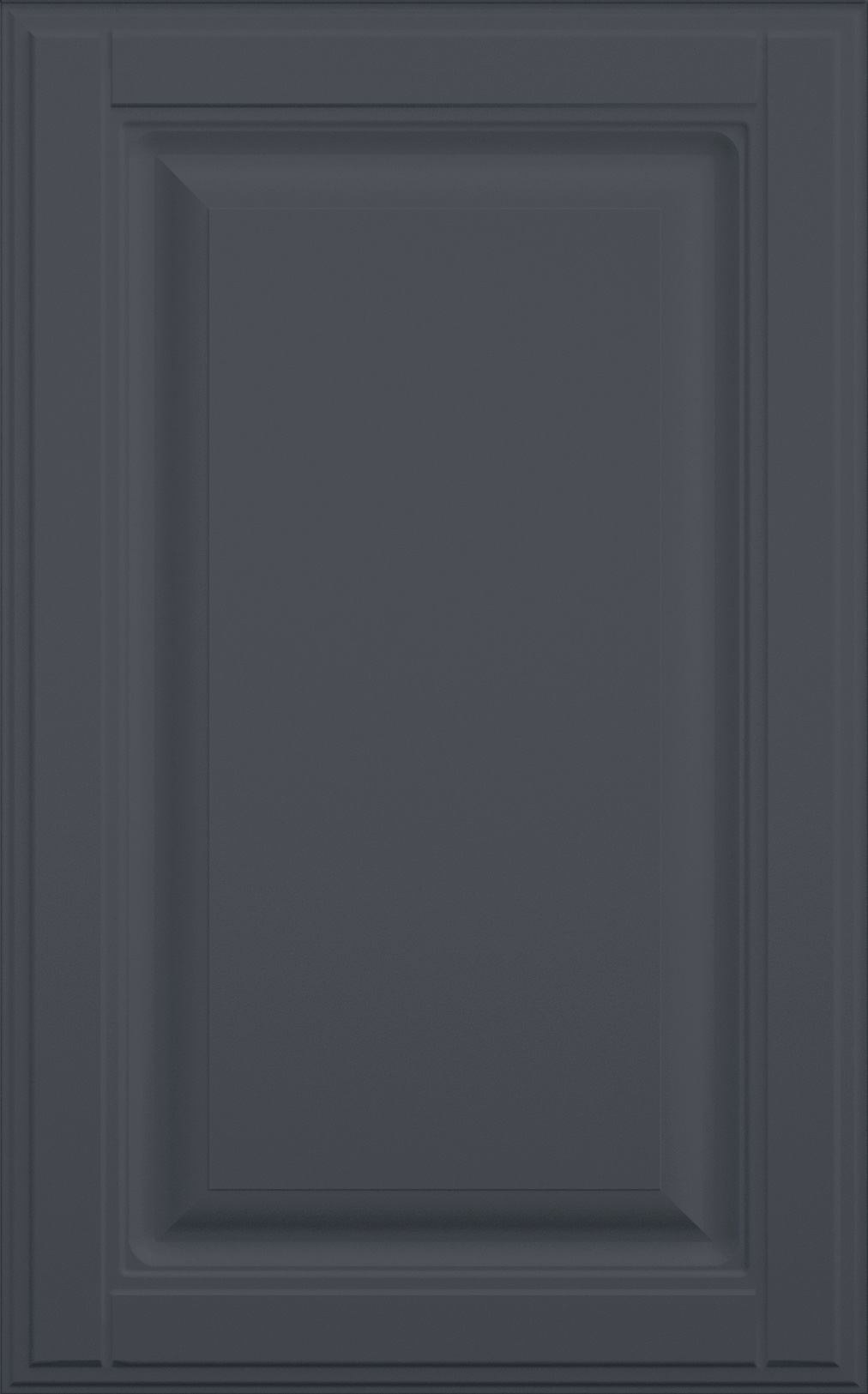 Фасады для кухни Кантри Фрезеровка «Прямоугольник Фолк» 201 Графитовый SIDAK SIST2586-4723