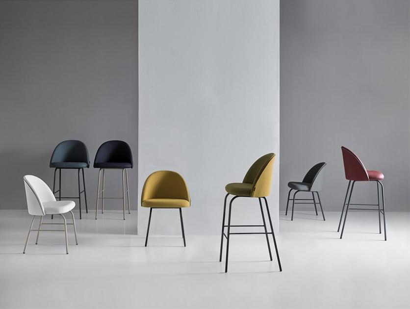 Mobboli Высокий табурет со спинкой Chelsea 700 tf - Вид №1