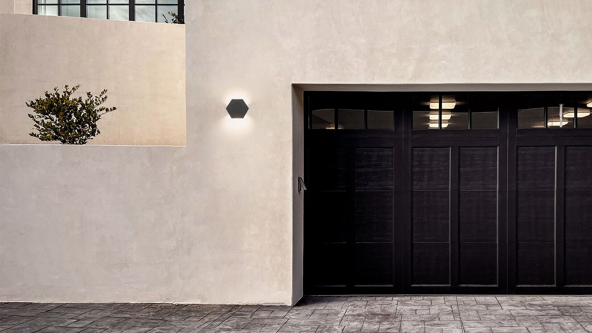 Настенный светильник для наружного освещения в BETALY® 9010 novantadieci HEXA ARCH-00089011 - Вид №2