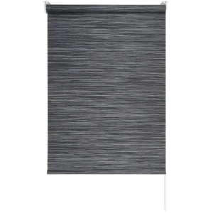 Штора рулонная Loft 100x160 см, цвет угольный