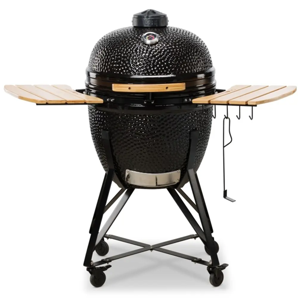 Гриль Kamado Bono Grande 23" ø59 h120 см керамика черный STLM-2152404