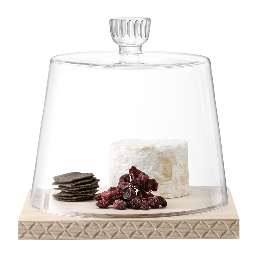 Блюдо из ясеня с крышкой Tatra H27, D28.5 см LSA International G141128194 - Вид №2