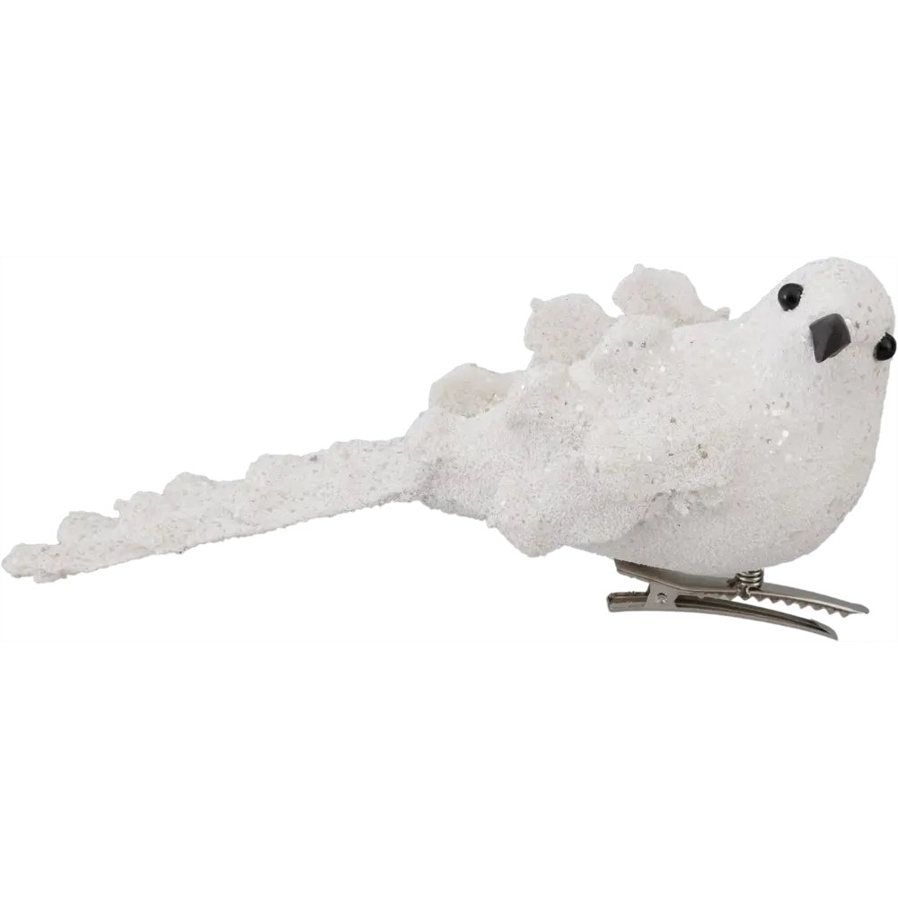 82606982 Елочное украшение «Птички» 17 см цвет белый STLM-0953627 Santreyd  - Вид №1