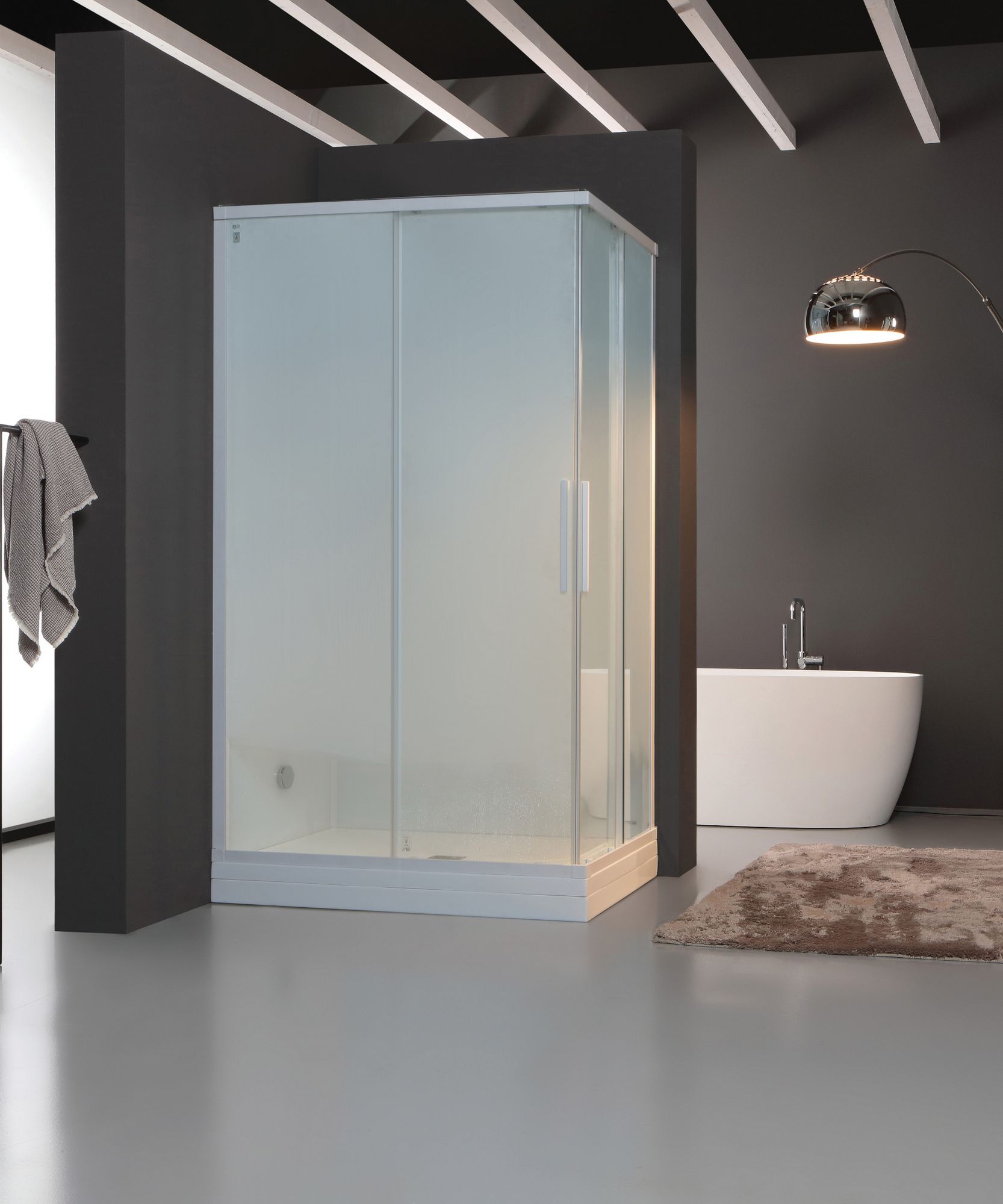 Прямоугольная многофункциональная душевая кабина с раздвижной дверью Kinedo K750 ARCH-00098511 - Вид №1