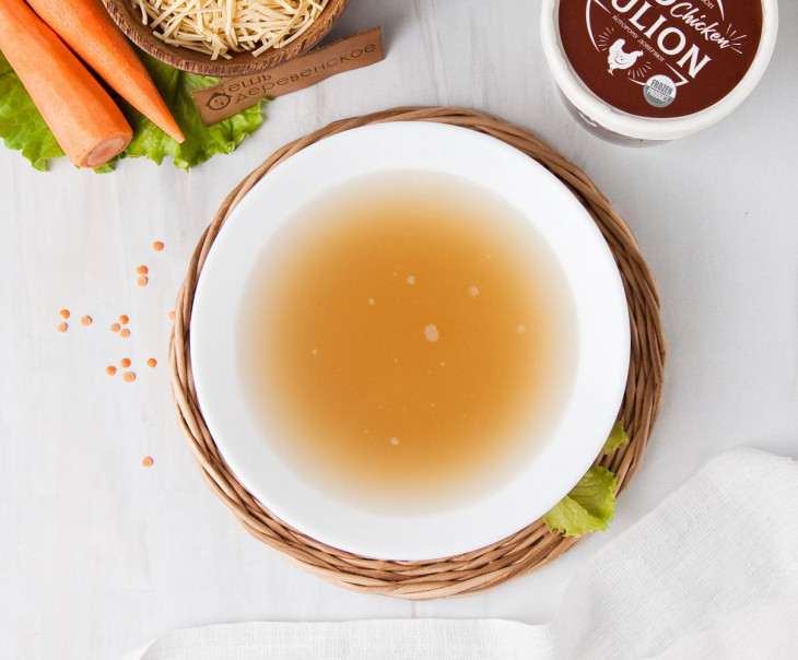 6790 Бульон костный куриный замороженный Вкусляндия  - Вид №2