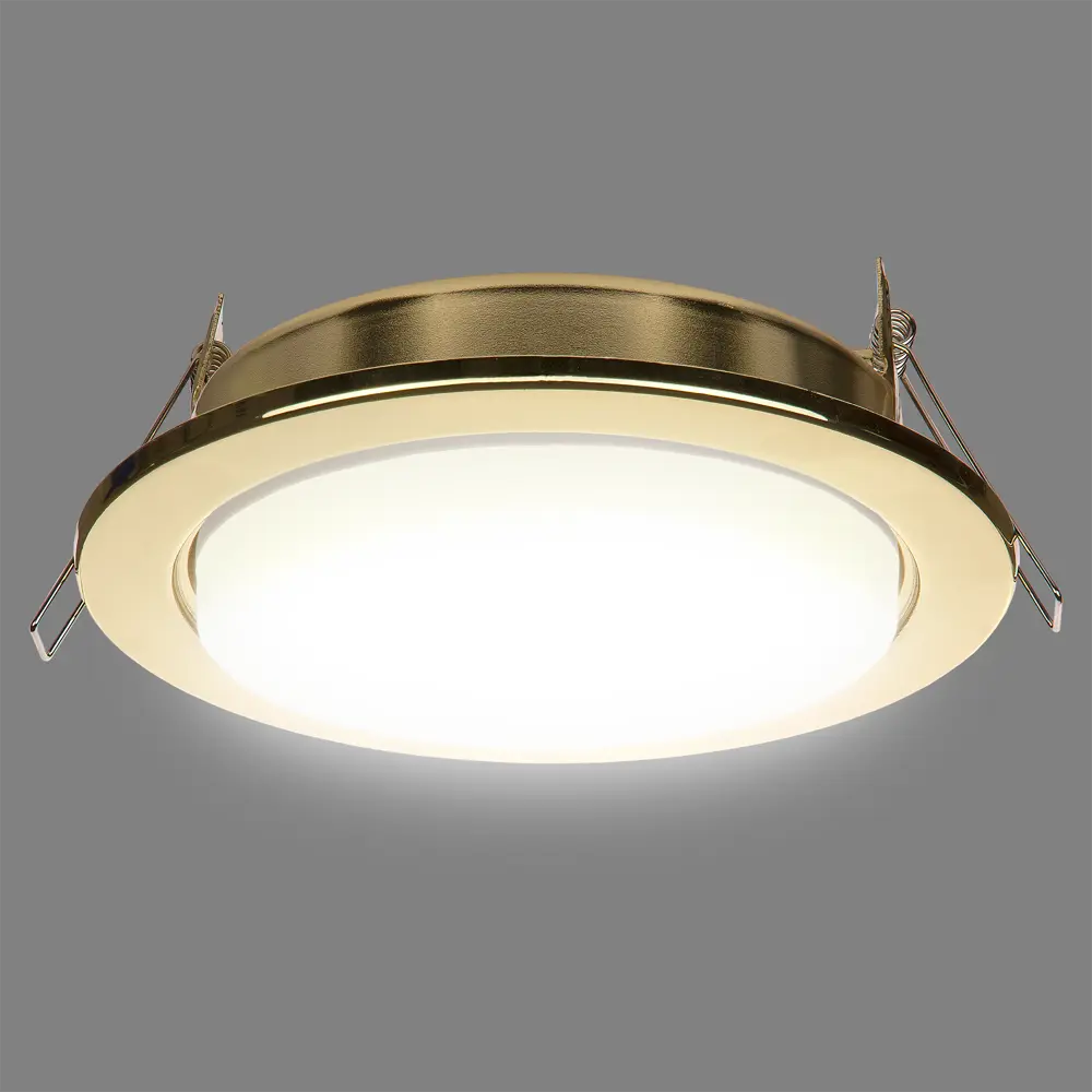 Встраиваемый светильник TDM Electric GX70 8 м2, цвет золото STLM-2080902 - Вид №1