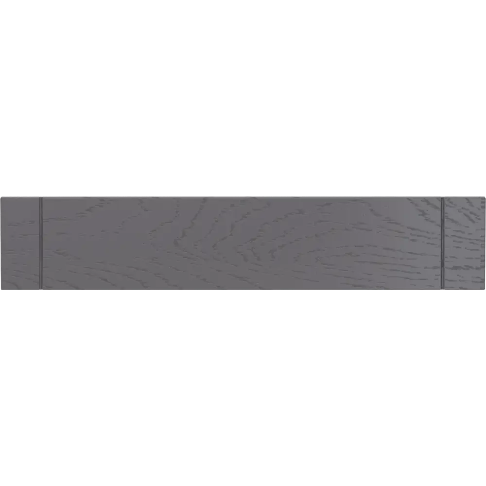 Фасад для кухонного ящика Петергоф грей 59.7x12.5 см Delinia ID МДФ цвет графит STLM-2071808 - Вид №1