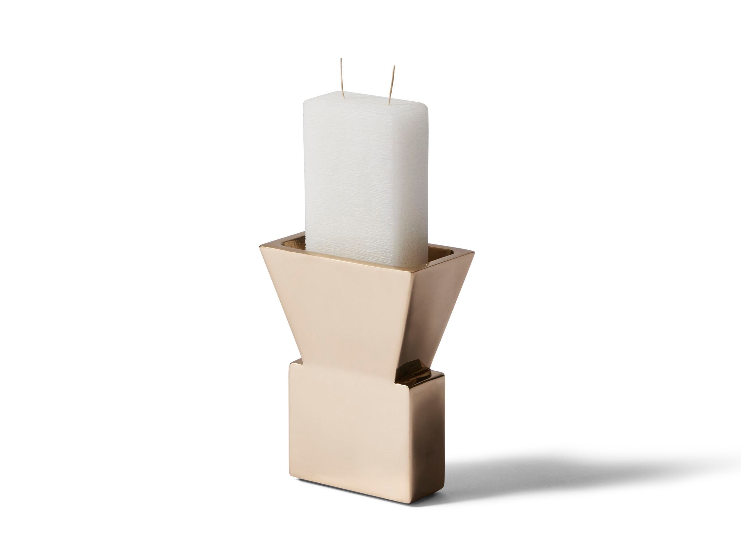 Блестящий матовый бронзовый подсвечник CASSINA BOUGEOIR LA TOURETTE ARCH-00100107