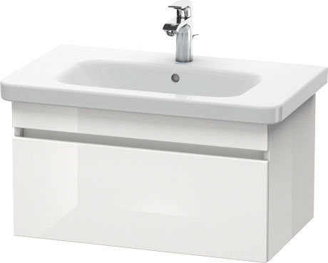 DS638103131 Тумбочка подвесная DuraStyle #DS6381 730 x 448 мм Сосна серебристая, декор Duravit - Вид №2