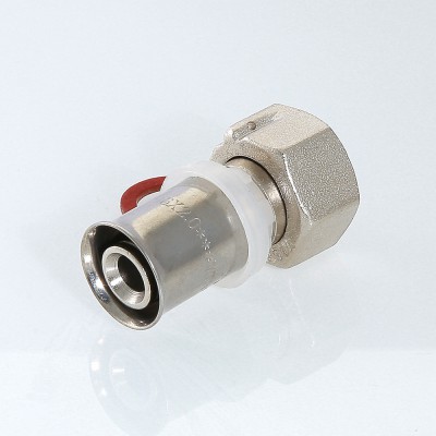 VTm.222.N.002606 Пресс-фитинг с накидной гайкой Valtec 26 мм х 1"  - Вид №3