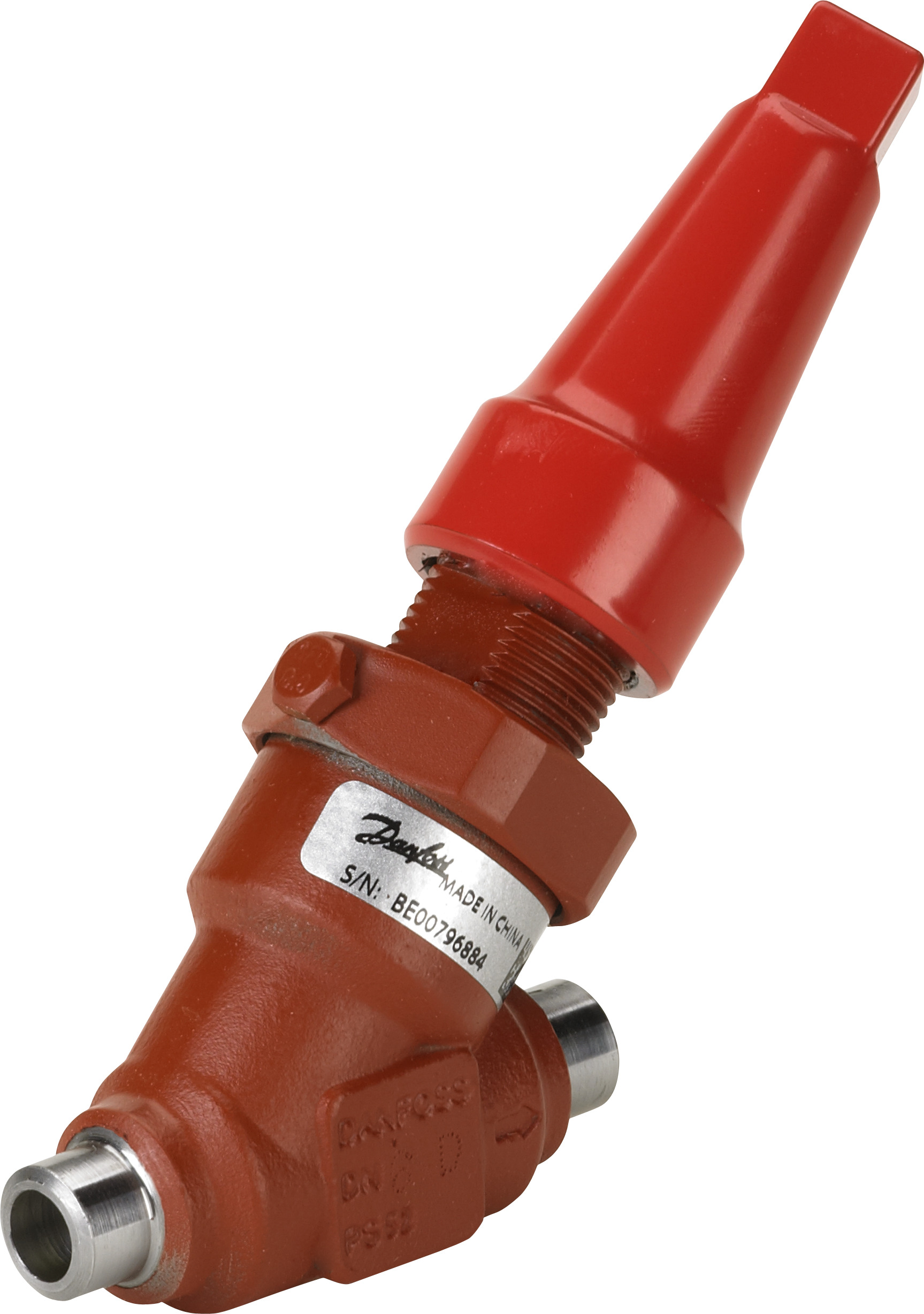 Danfoss SVA-S — запорные клапаны со стандартным штоком SVA-S 150 A ANG H-WHEEL Запорный клапан 148B6220  - Вид №4