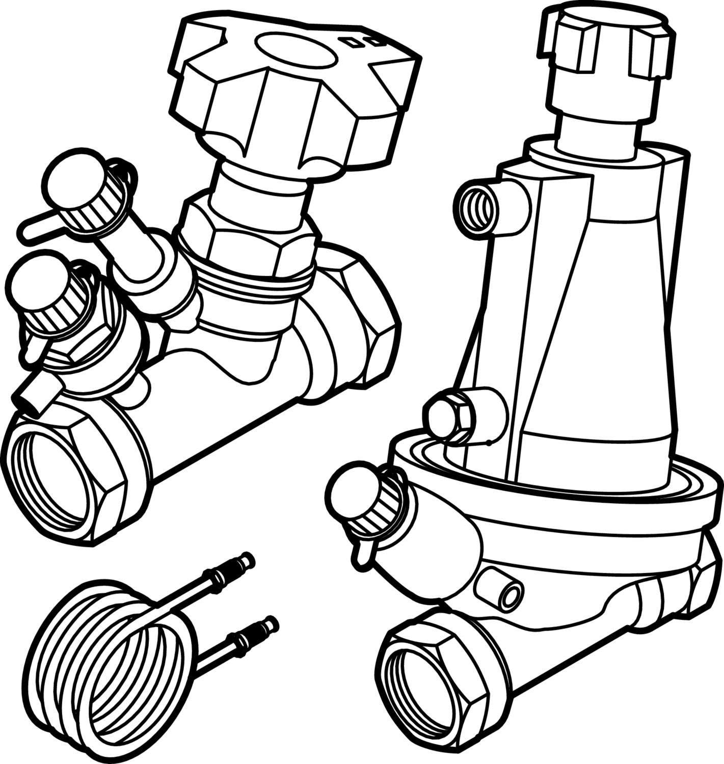 Viega Комплект регулятора перепада давления 1289 (719562) 719 562 - Вид №1