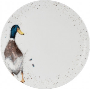 10637565 Royal Worcester Тарелка обеденная Royal Worcester "Забавная фауна","Утка" 27см Фарфор костяной
