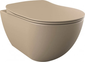 FE322-11CM00E-0000 FREE Унитаз CAPPUCINO подвесной безободковый Creavit Free