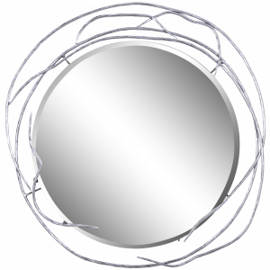 79048 Зеркало Арт Айс Античное серебро BOGACHO