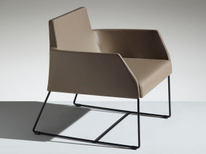 Кресло для саней с подлокотниками