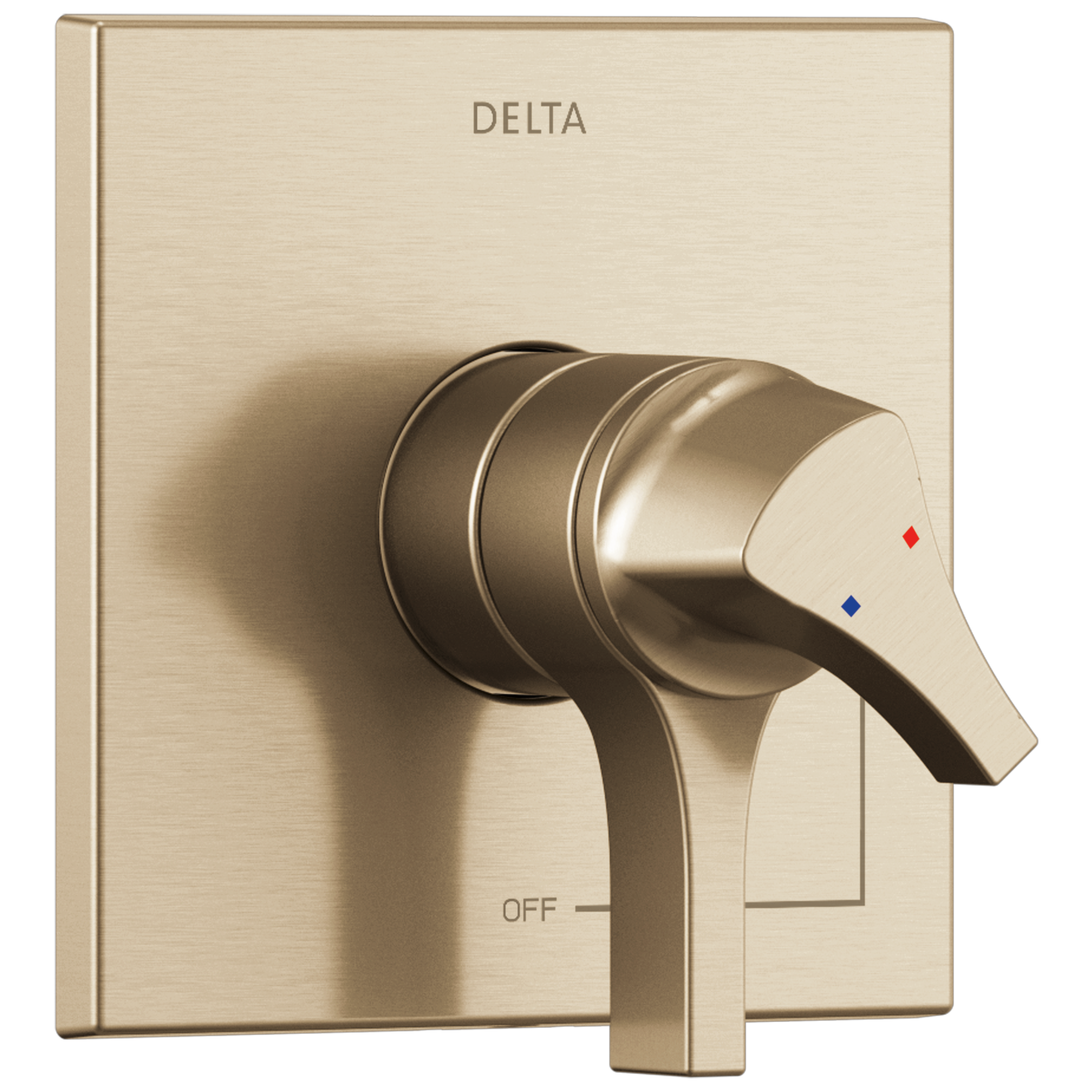 T17074 Облицовка только для клапана Monitor® серии 17 Delta Faucet Zura Хром 