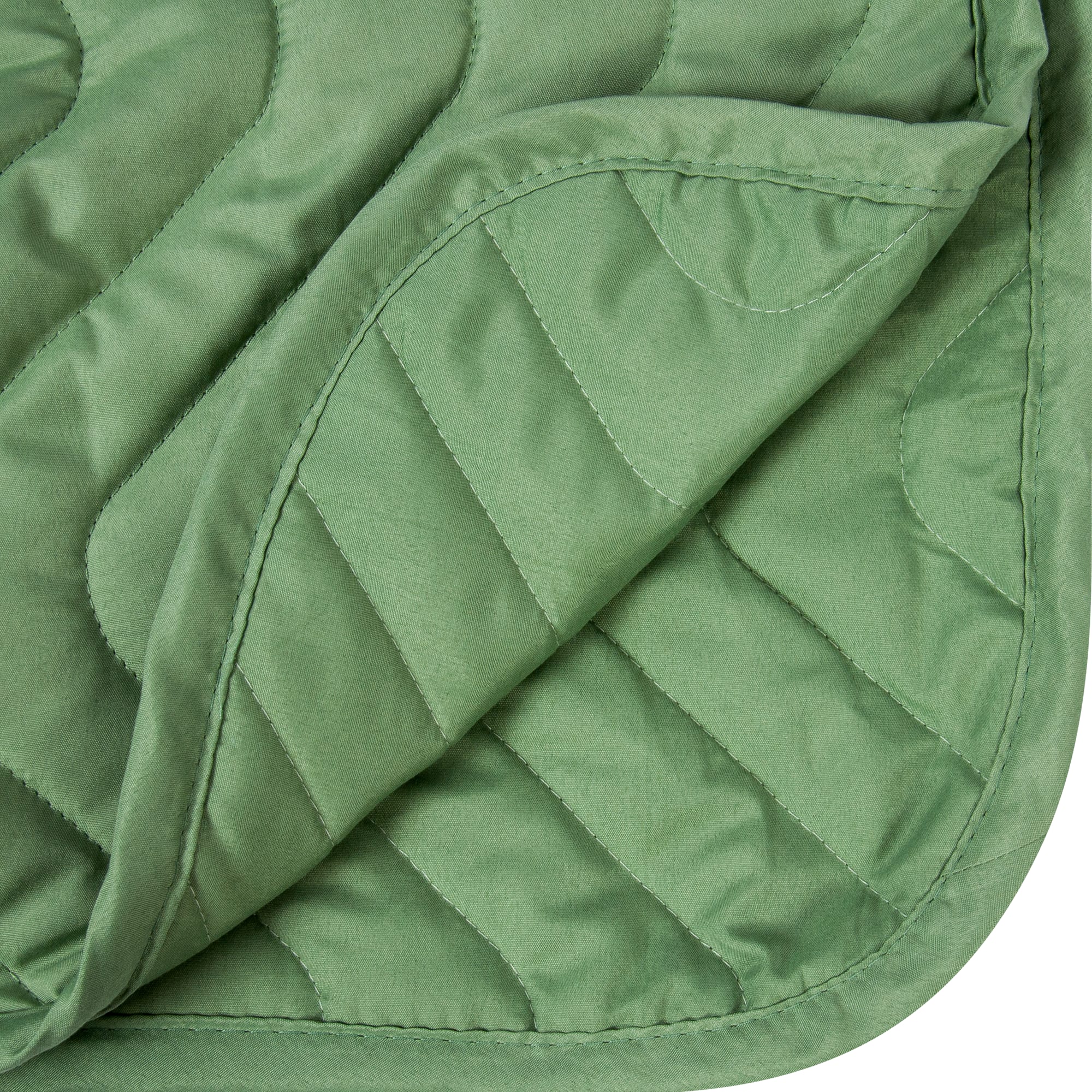 82118771 Покрывало, 200х240 см, полиэстер, цвет оливковый Santreyd  - Вид №2