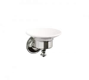 Gentry Home Настенный керамический подстаканник Sun Никель GH100168