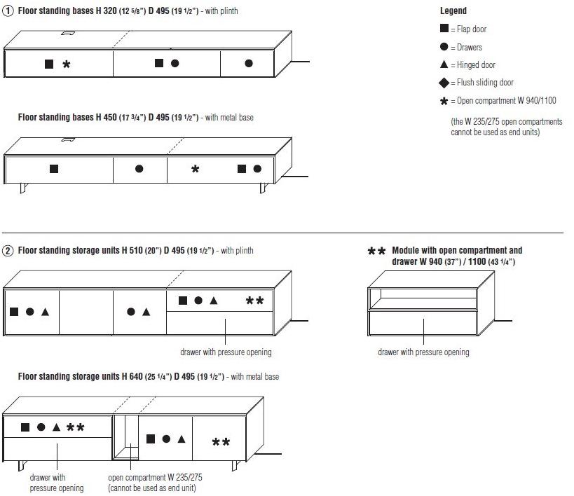 Molteni & C. Подвесной буфет из дерева Pass-word evolution sun-id-1506646 - Вид №3