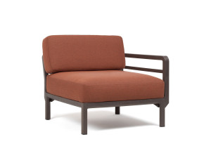 Садовое кресло с подлокотником (dx или sx)