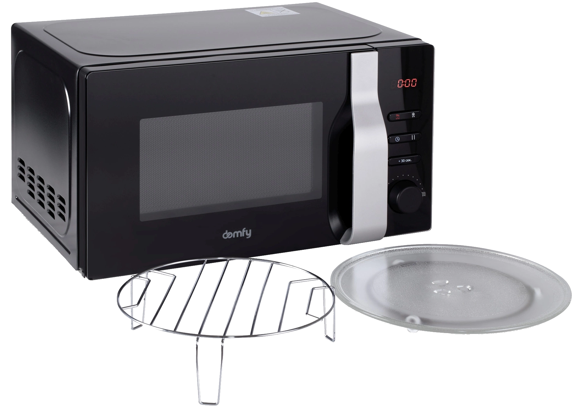 9150683 Микроволновая печь Domfy DSB-MW105 черный STDN-0109352 - Вид №5