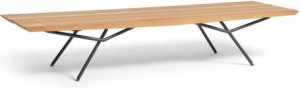 MNST438 Скамейка лава iroko 130 Manutti San