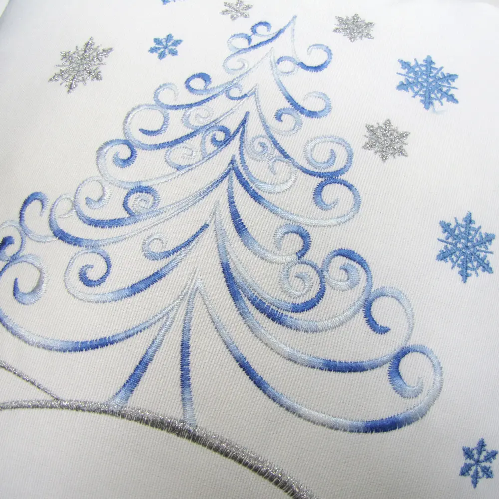 Подушка «Ёлка», 40х40, цвет голубой Santreyd STLM-2061116 - Вид №4