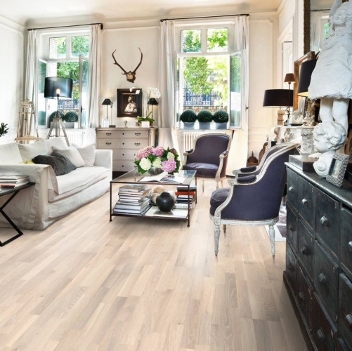 Паркетная доска Kahrs Дуб Светлый 4500200001 - Вид №8