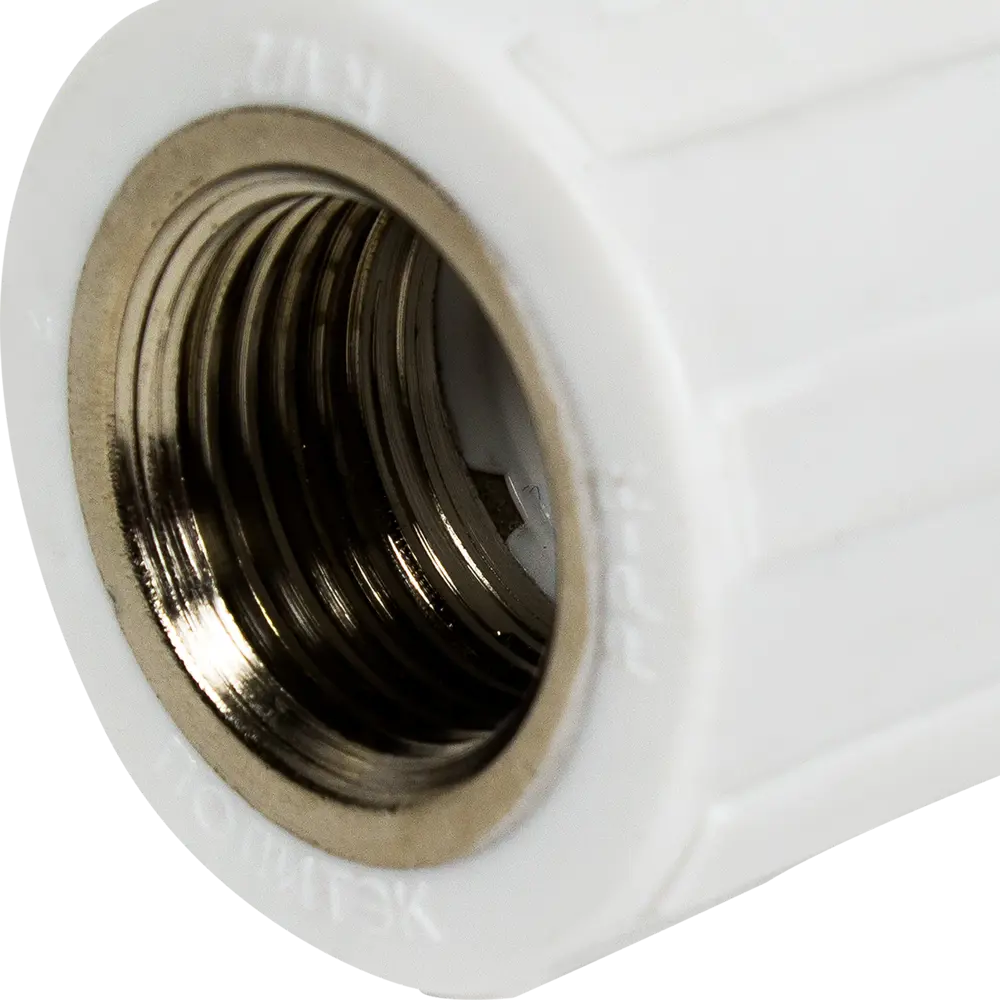 Муфта комбинированная ПОЛИТЭК 25 мм x 3/4" для соединения сантехнических приборов 13564294 STLM-0003353 - Вид №1