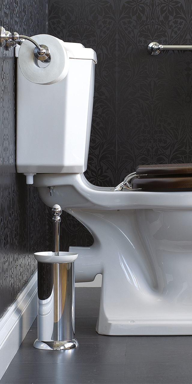 Traditional bathrooms Ершик для унитаза в стиле ретро P&R Pr6937.bn  - Вид №1