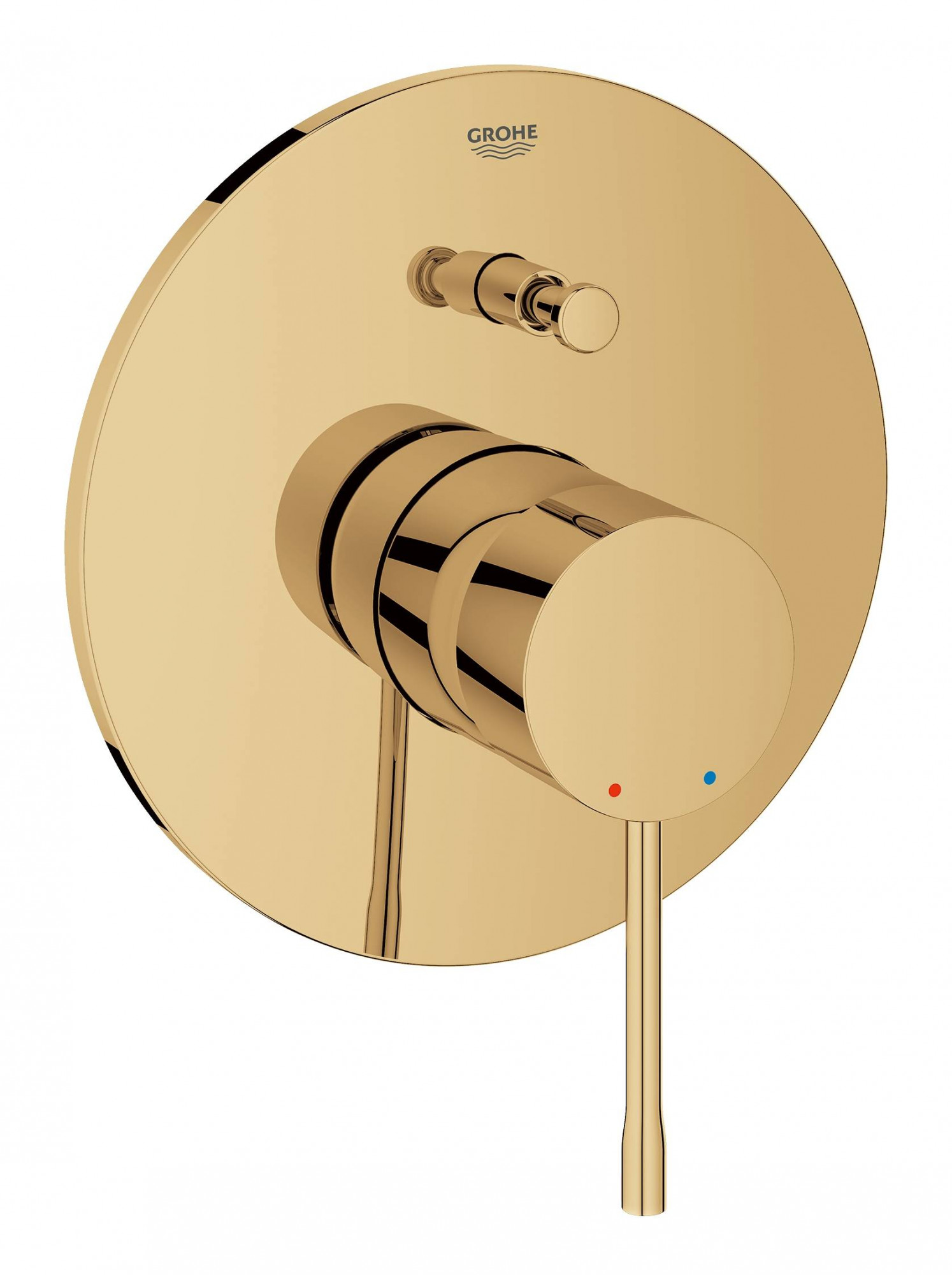 Внешняя часть смесителя для ванны GROHE Essence New, холодный рассвет глянец (19285GL1)