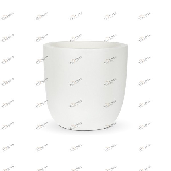 Вазон из искусственного камня 52 см белый "Альма" LE-VILLAGE FLORERO 044740 Серый 