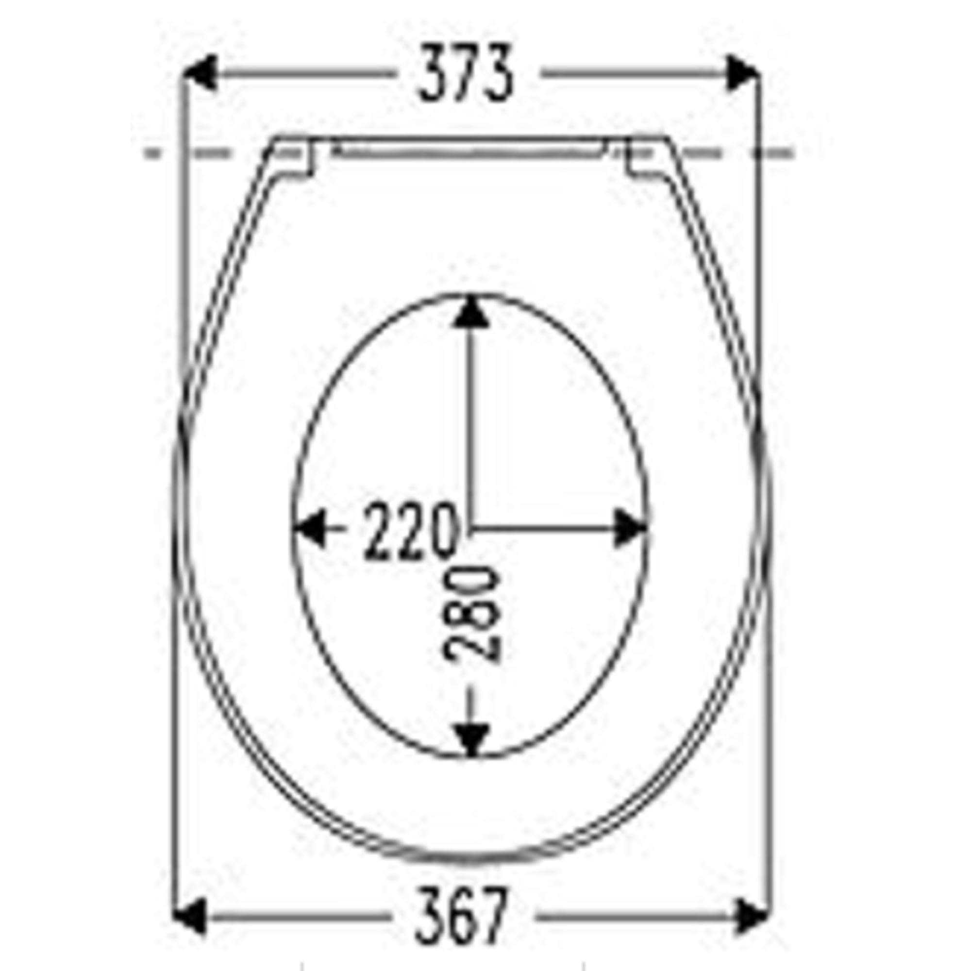 82301581 Сиденье для унитаза Haro Favos дюропласт, микролифт, цвет белый Santreyd  - Вид №3