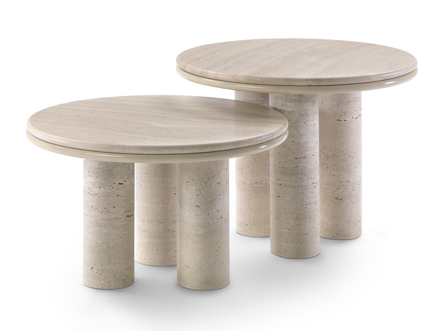 Круглый мраморный журнальный столик Marelli Simmy ARCH-00067599