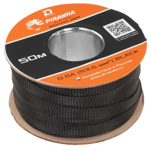 9285816 Оплетка для провода DL Audio Piranha WP 0 Ga Black
