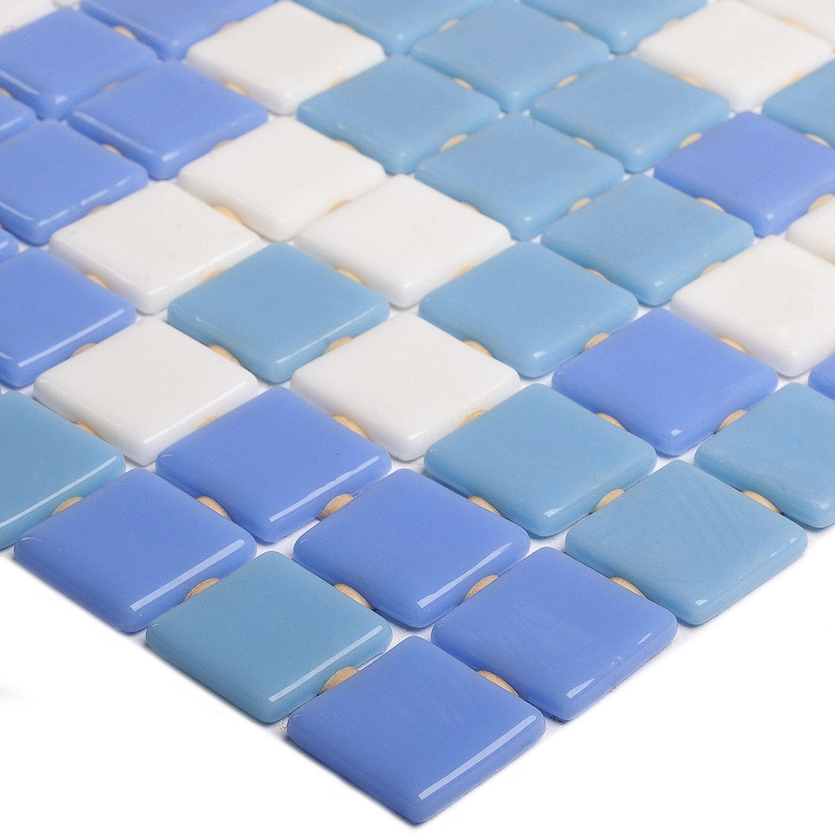 Мозаика Vidrepur Mixed: Голубая симфония для вашего интерьера STP-ST366 INCOLOR - Вид №2