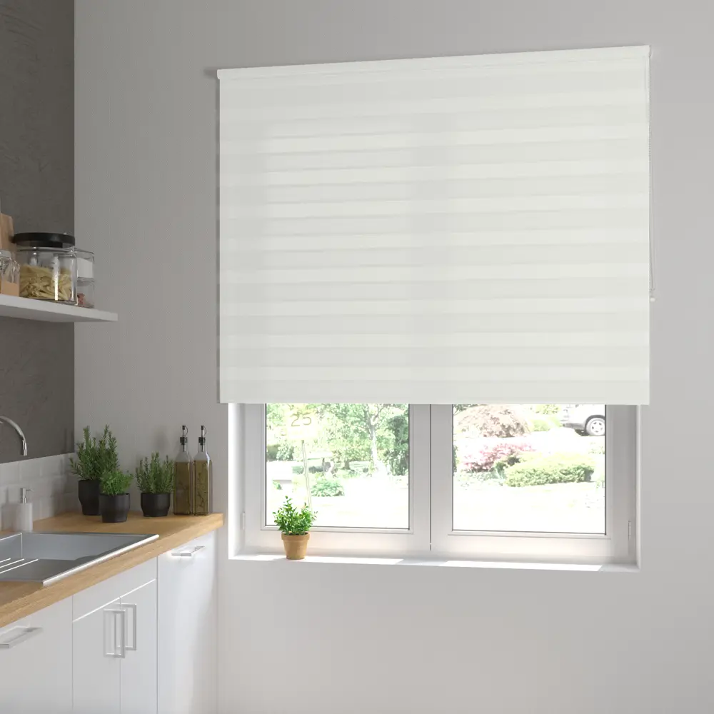 Штора рулонная день-ночь Inspire Peter 160x175 см белая White 0 82691098 STLM-2145757 - Вид №8