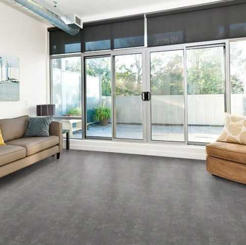 Кожаный пол Leather Leather Boa Silver Натуральная кожа (Рельефная) 915х305 мм 1101500005 - Вид №1