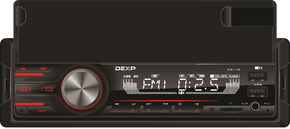 1639766 Автопроигрыватель DEXP HX-1M STDN-0095739