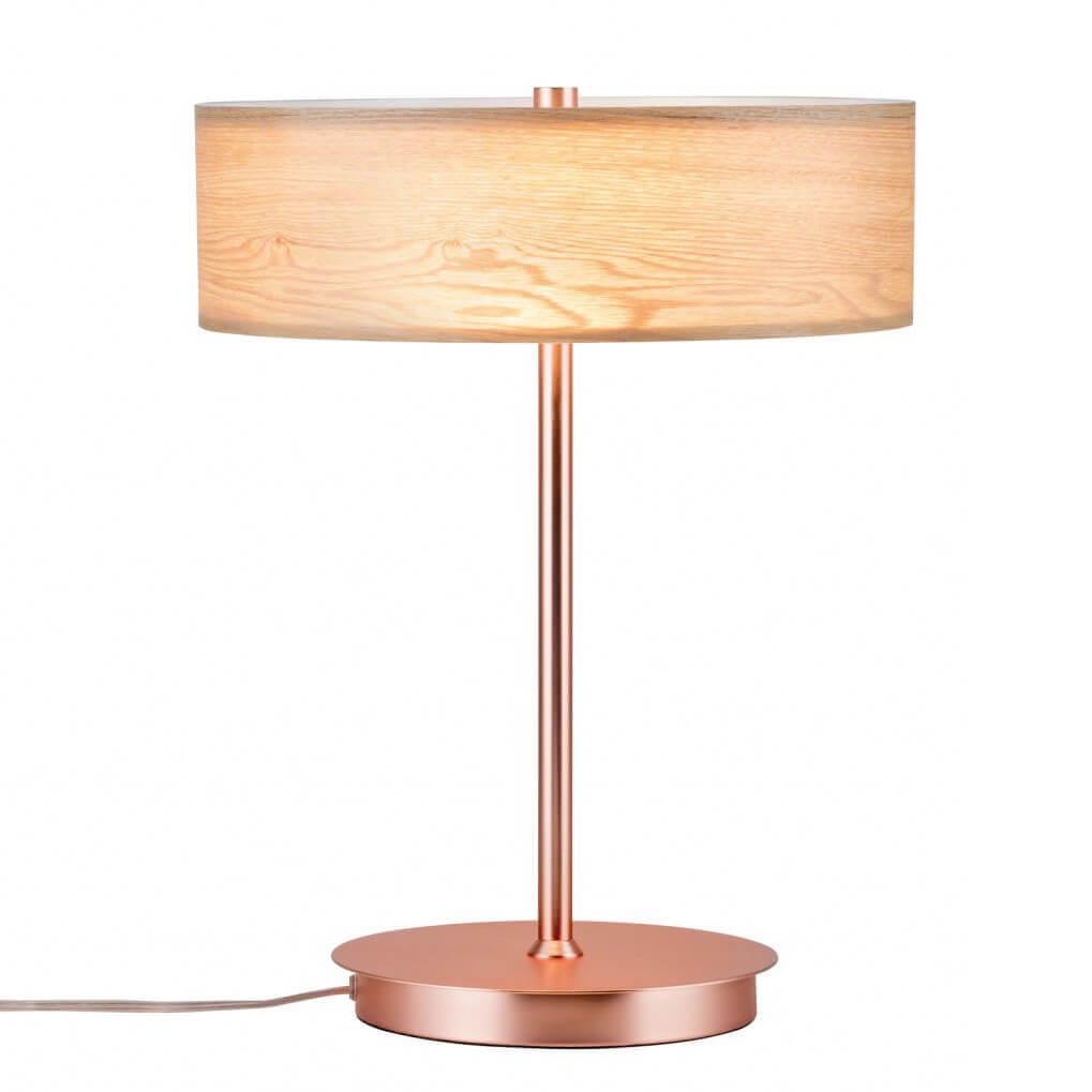 Лампа настольная коричневая Paulmann Alva 79647 PAULMANN ALVA 00-3906986 Коричневый  - Вид №1