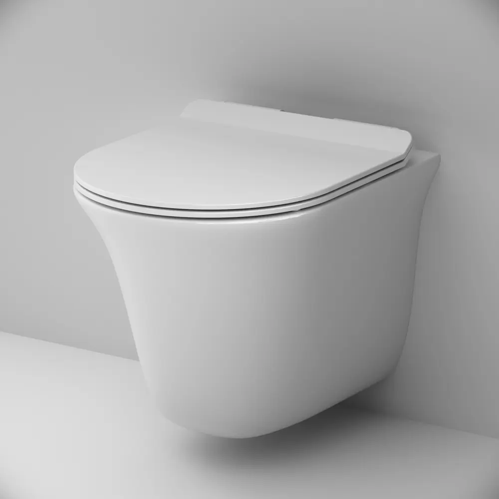 Унитаз подвесной AM.PM Force безободковый с сиденьем микролифт STLM-2095680 - Вид №4