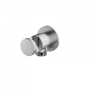 05006603 PREMIUM Держатель душевой лейки латуни с цилиндрической электрической розеткой Нержавеющая сталь GRB MIXERS